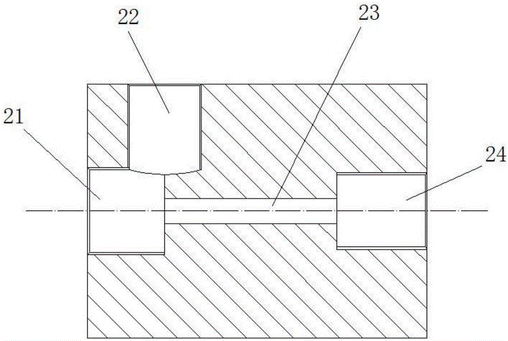 Actuating cylinder recovering device for aircraft axle jack