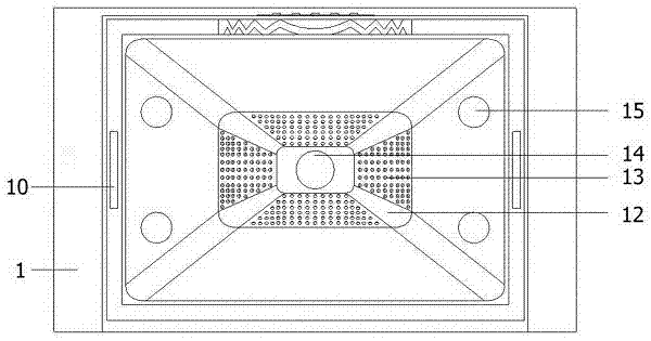 Environment-friendly kitchen ventilator air purification device