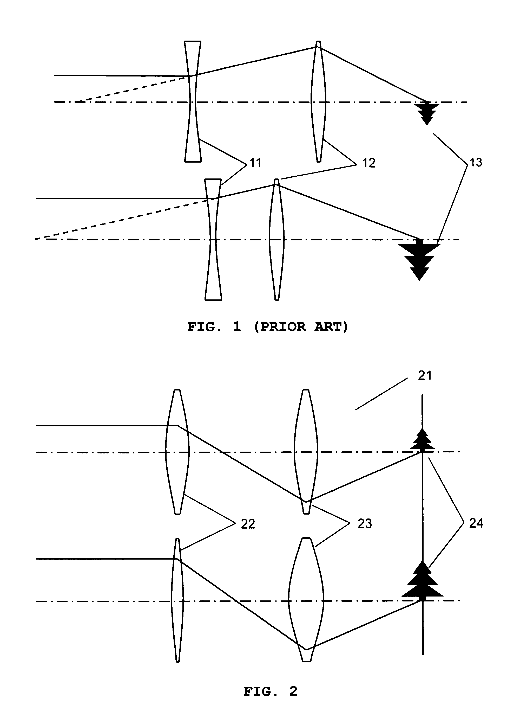 Small and fast zoom system using micromirror array lens