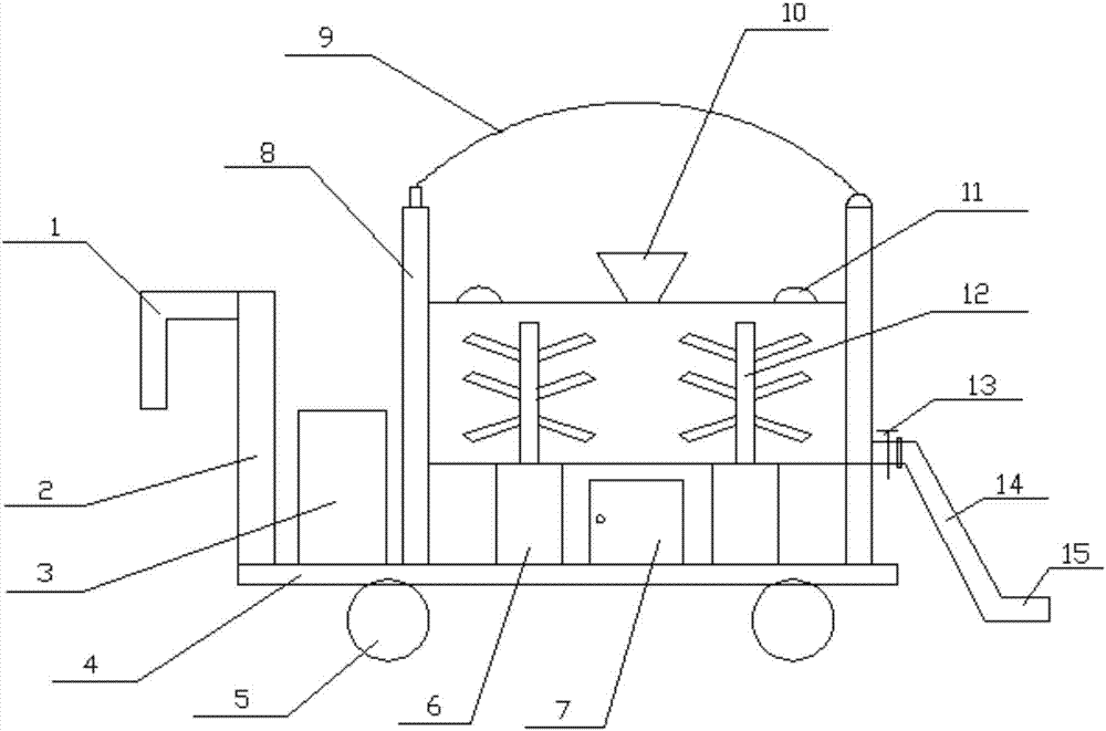 Metal powder washing mechanism