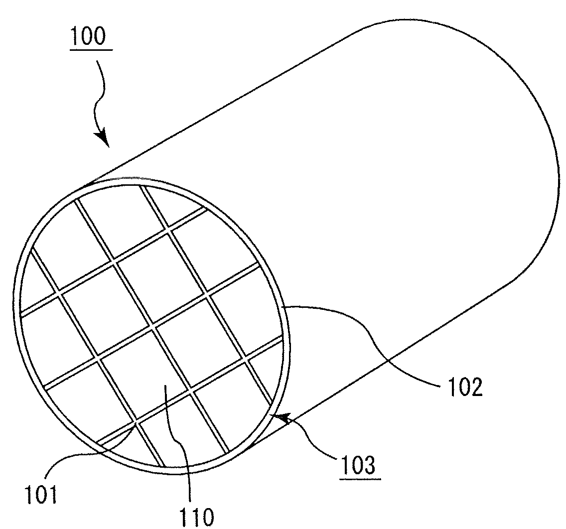 Method for manufacturing honeycomb structure and material composition for honeycomb fired body