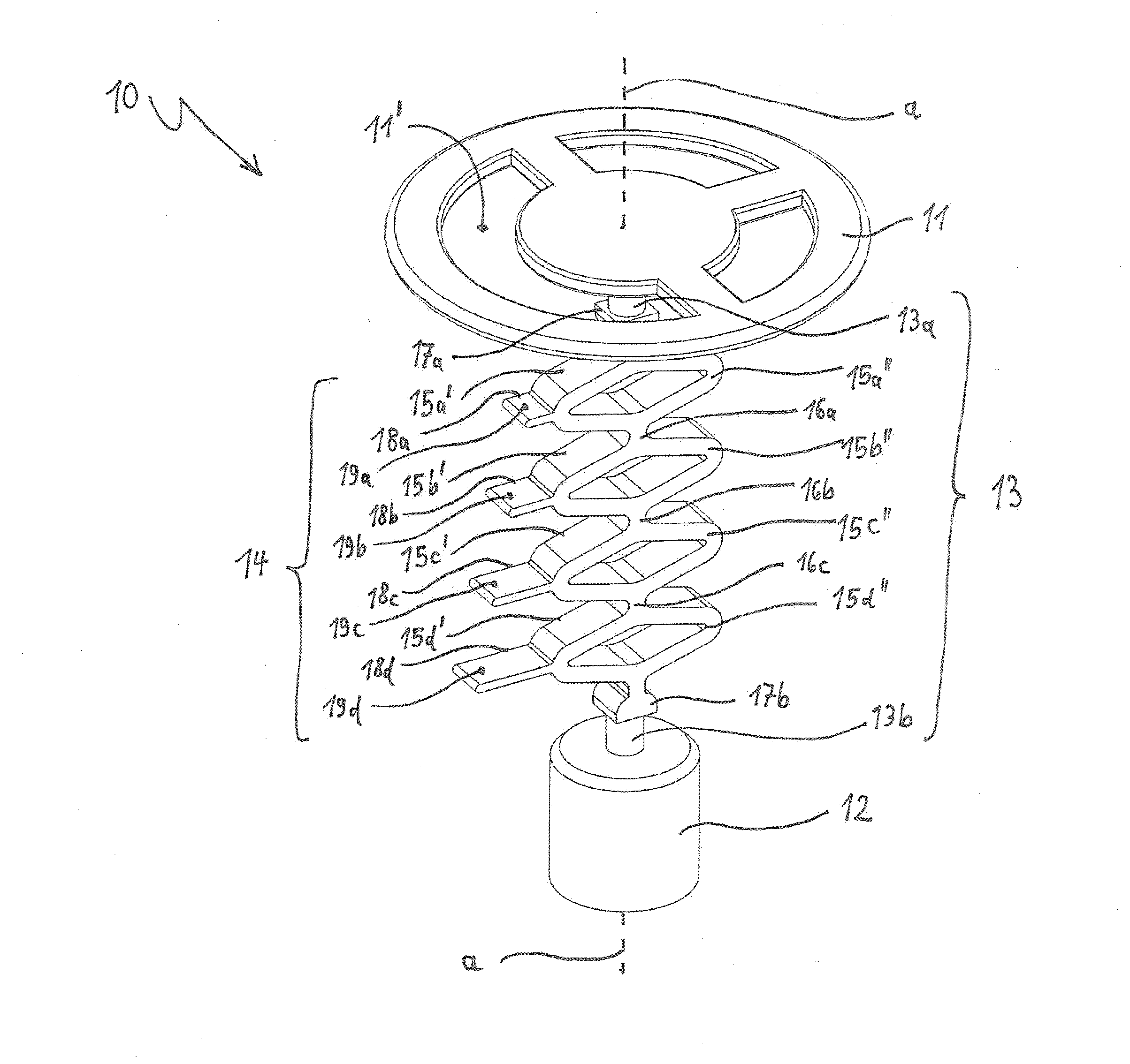 Laser-activatable variable-length ossicular prosthesis