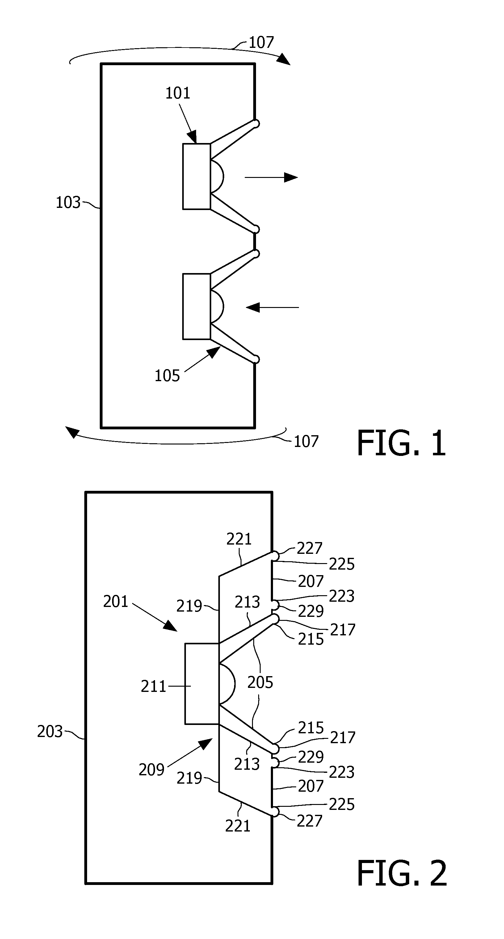 Loudspeaker driver and loudspeaker arrangement