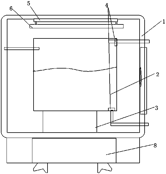 A high-safety evaporative cooling ventilator unit with protection function