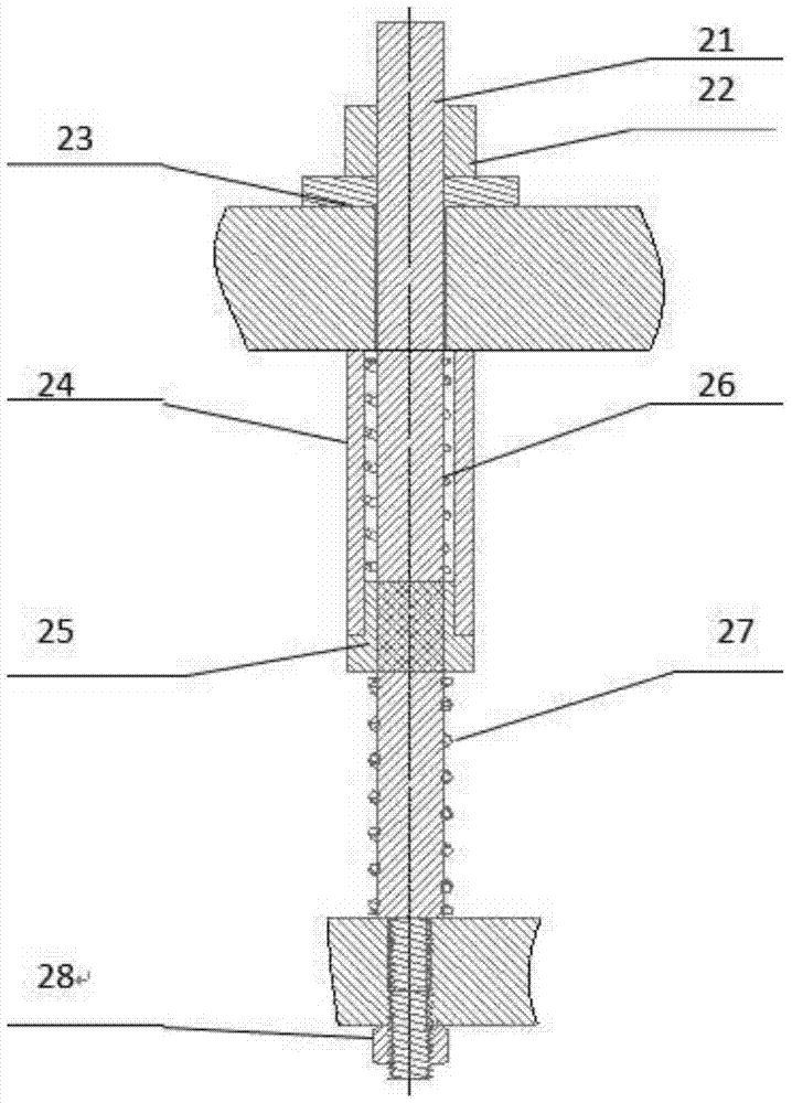 A fast grasping and error-proofing device for inner-hole sheet parts