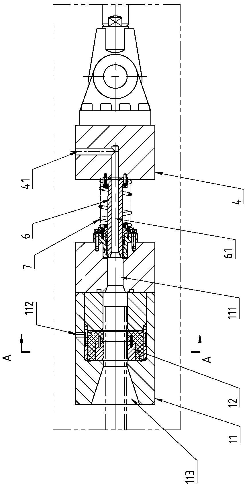 A steel pipe pressure test sealing device and a pressure test device using the same for multi-pipe pressure test