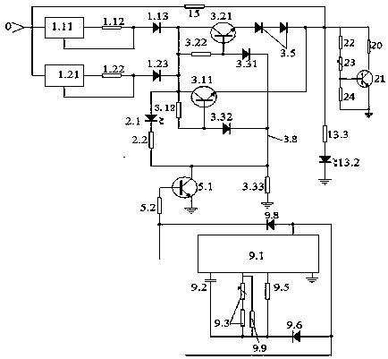 Pulse-type battery floating charger