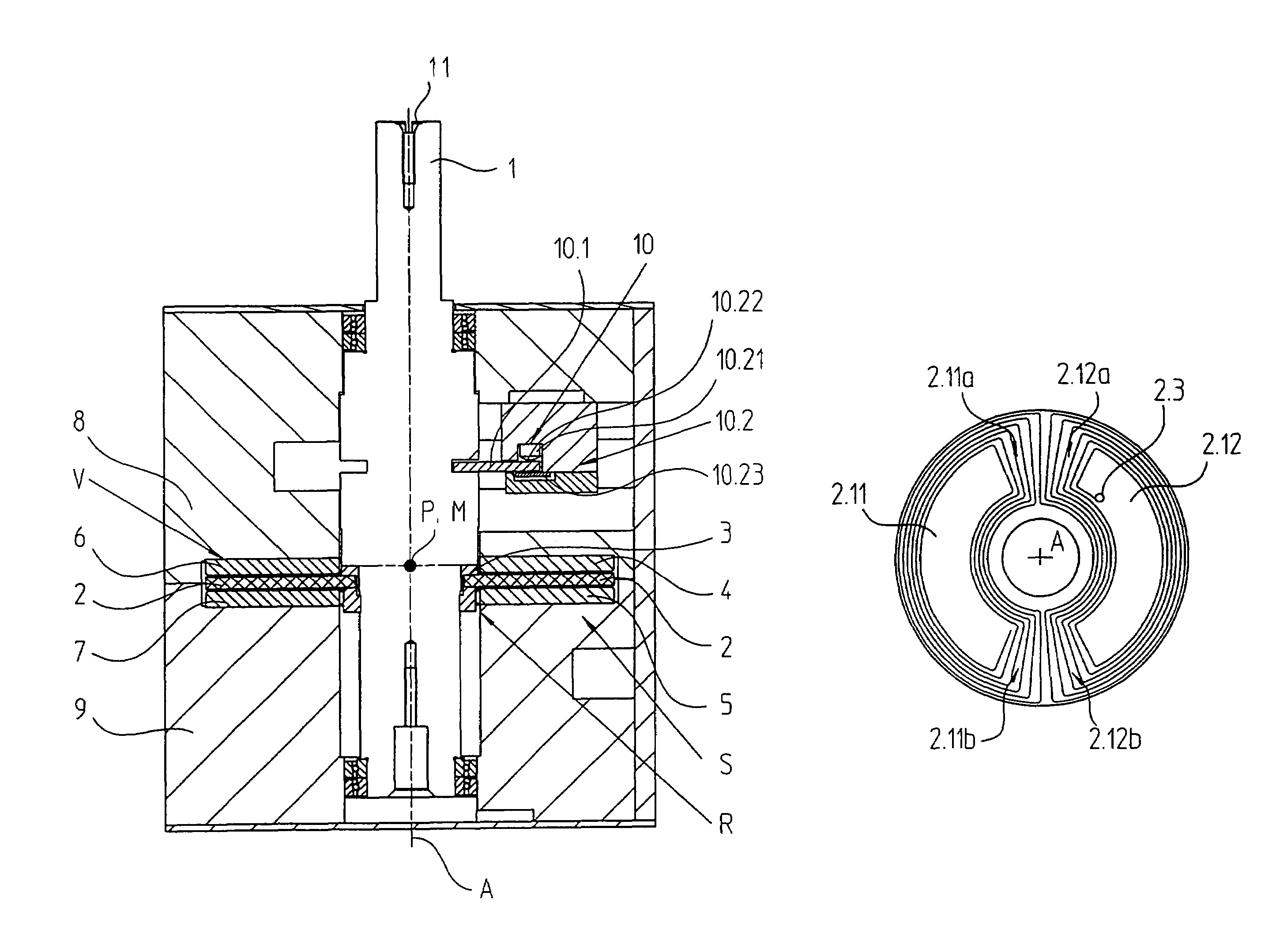 Voice-coil motor and positioning device or servo-track writer including a voice-coil motor