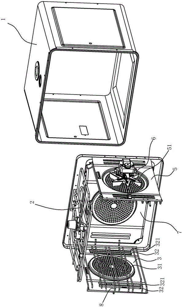 Oven liner structure