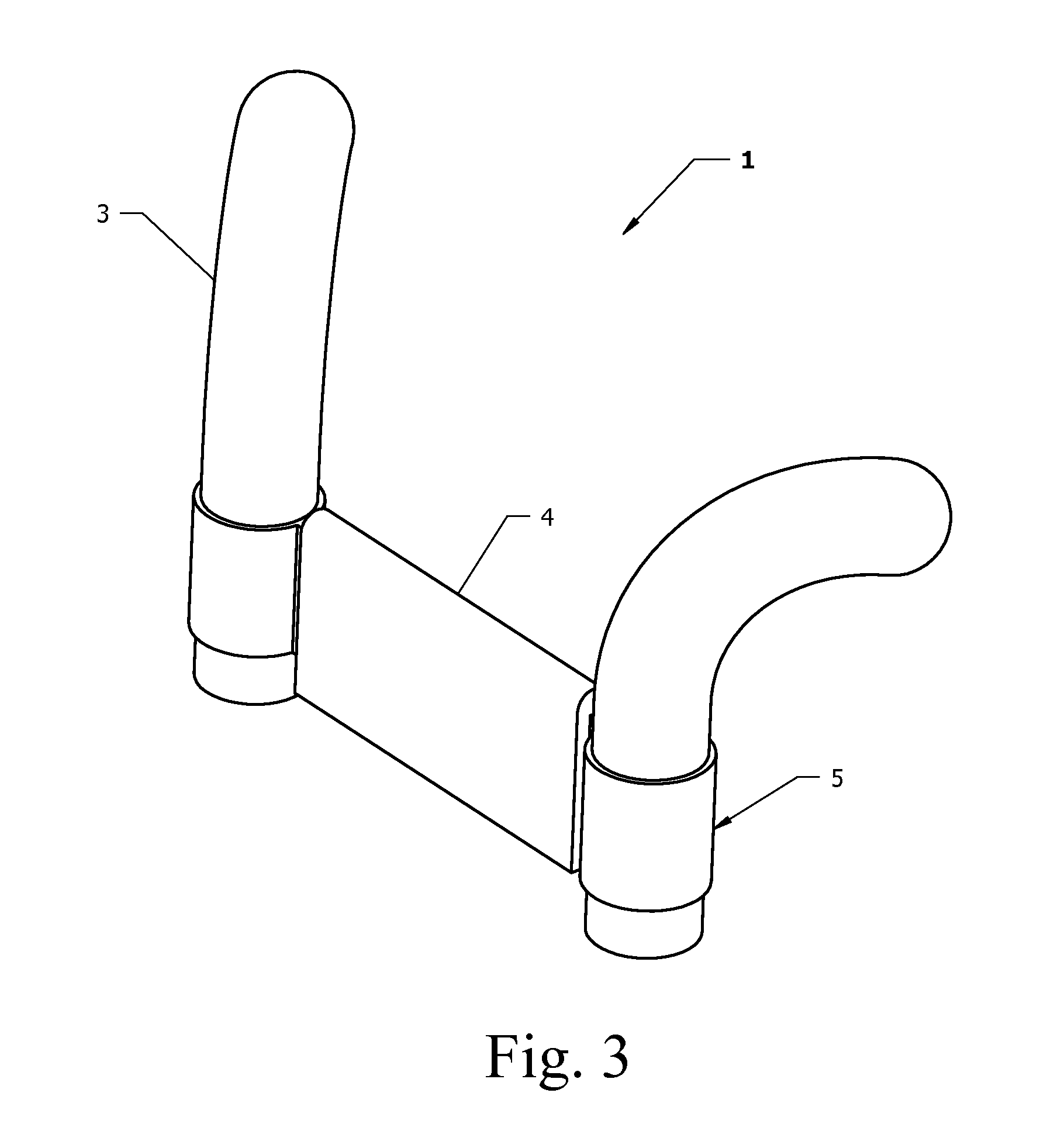 Ergonomic Auxiliary Crutch Pad