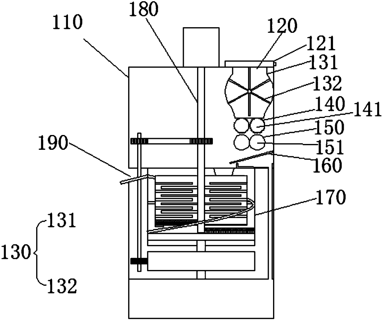 Environment-friendly garbage treatment device