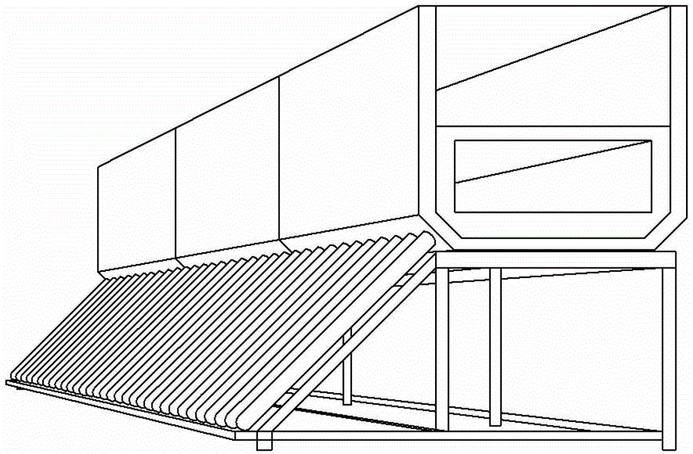 Combined solar dryer