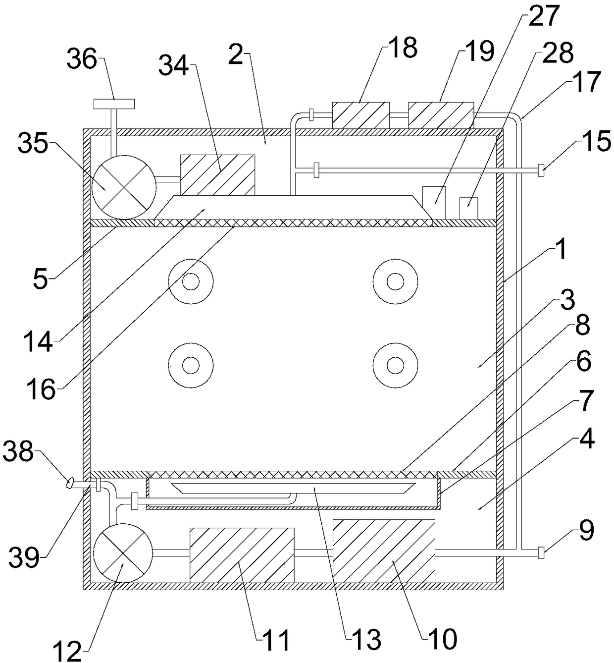 Dampproof electrical cabinet