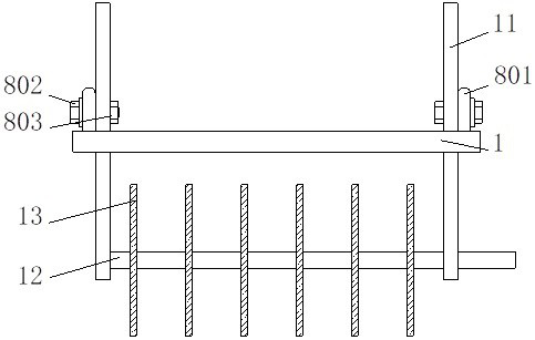 Agricultural power-saving efficient combined subsoiling plough