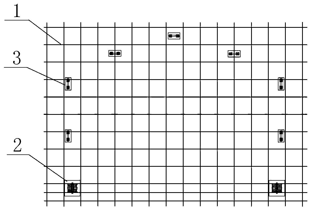 Hangar steel truss structure lifting system and modeling analysis method