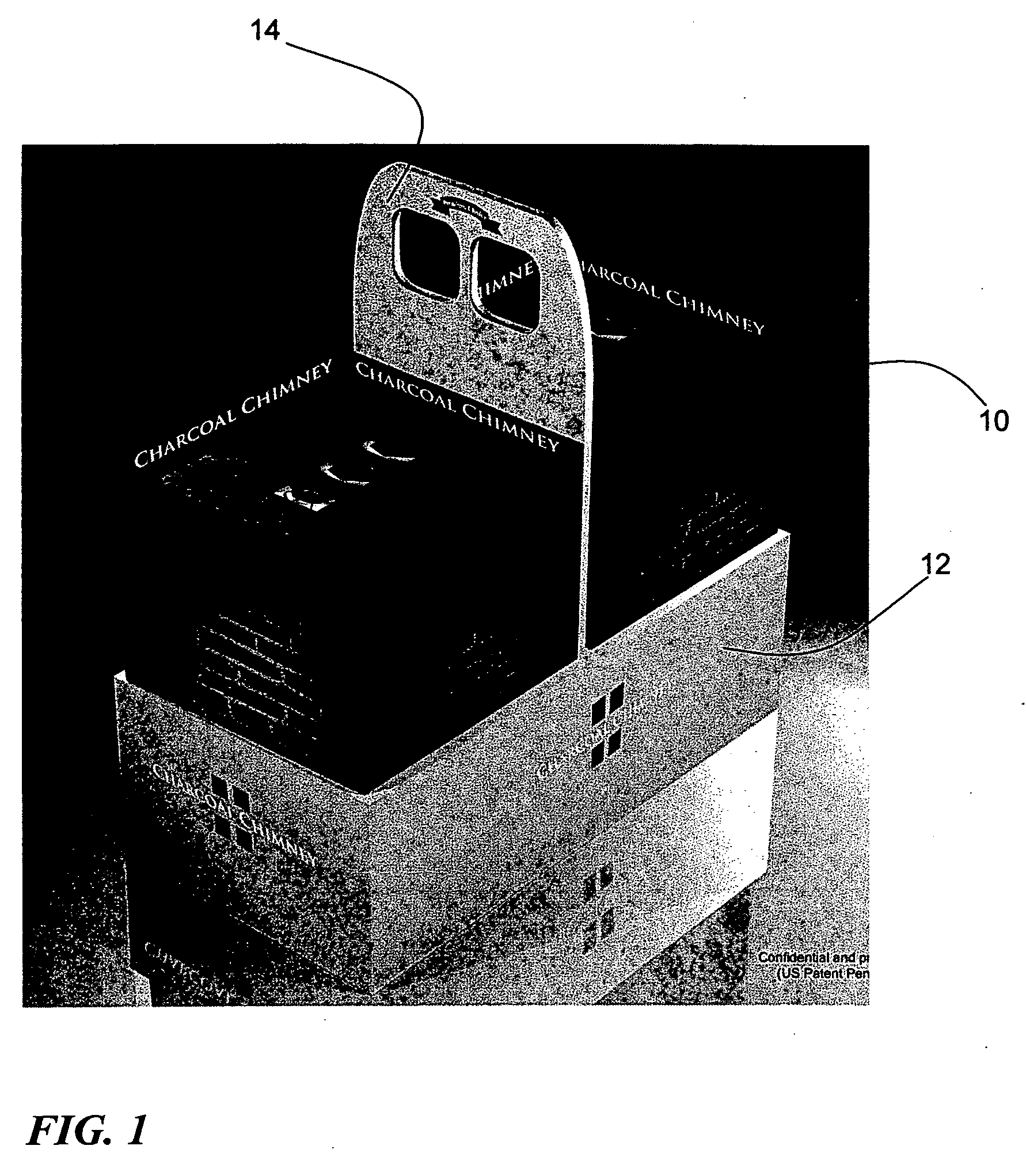 Environmentally safe charcoal-based heat source