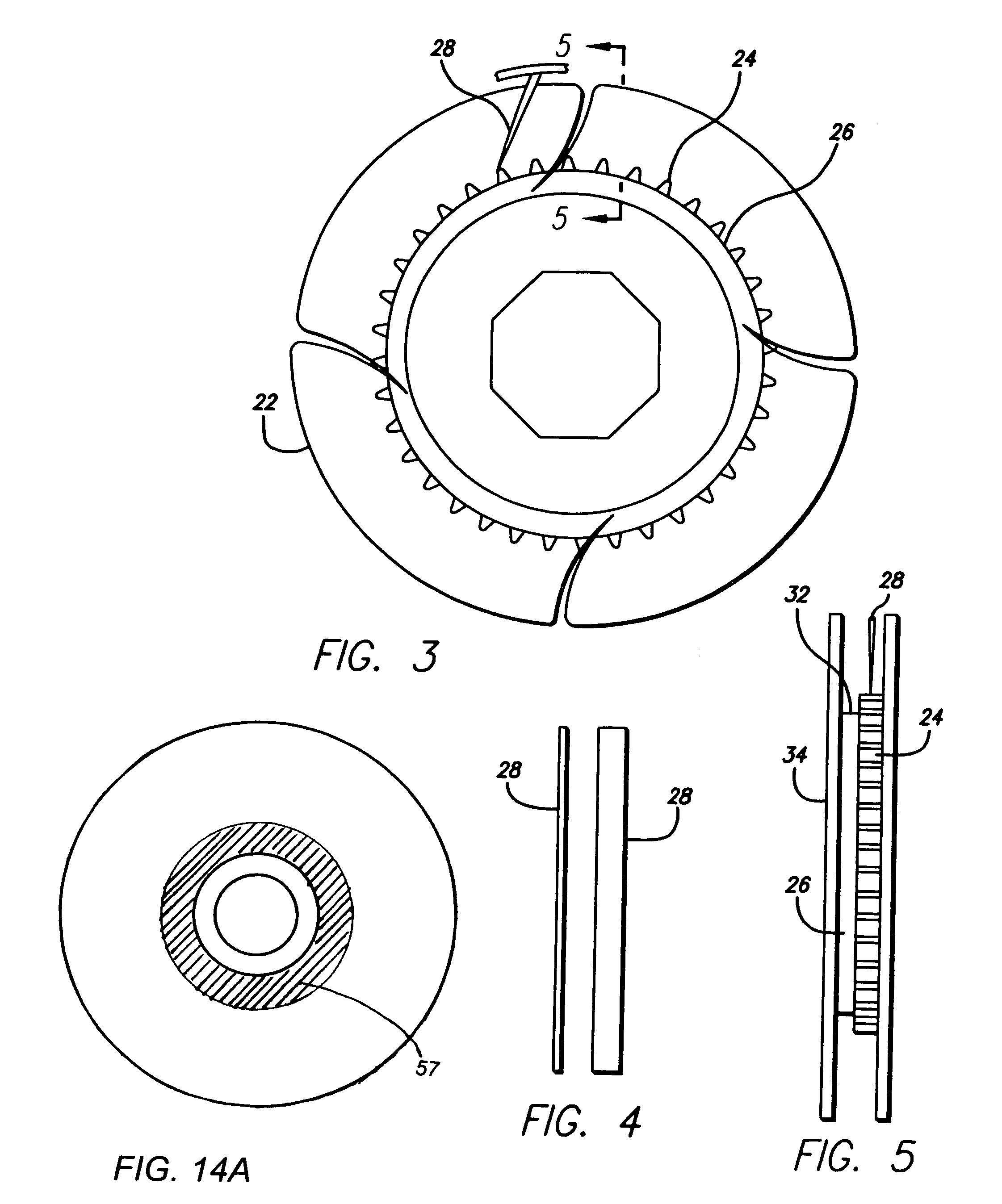 Suture reel dispenser with end of suture indicator