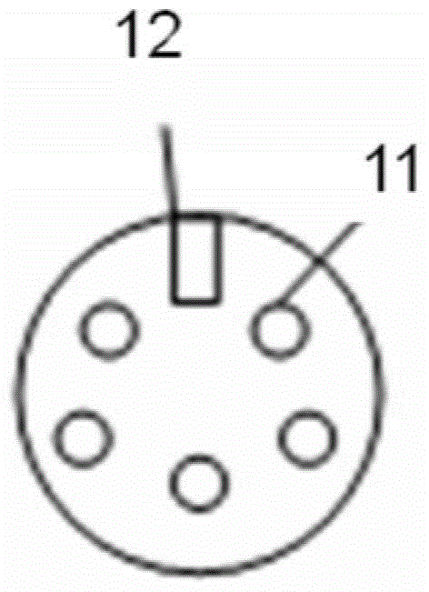 Charging connecting device of electric vehicle