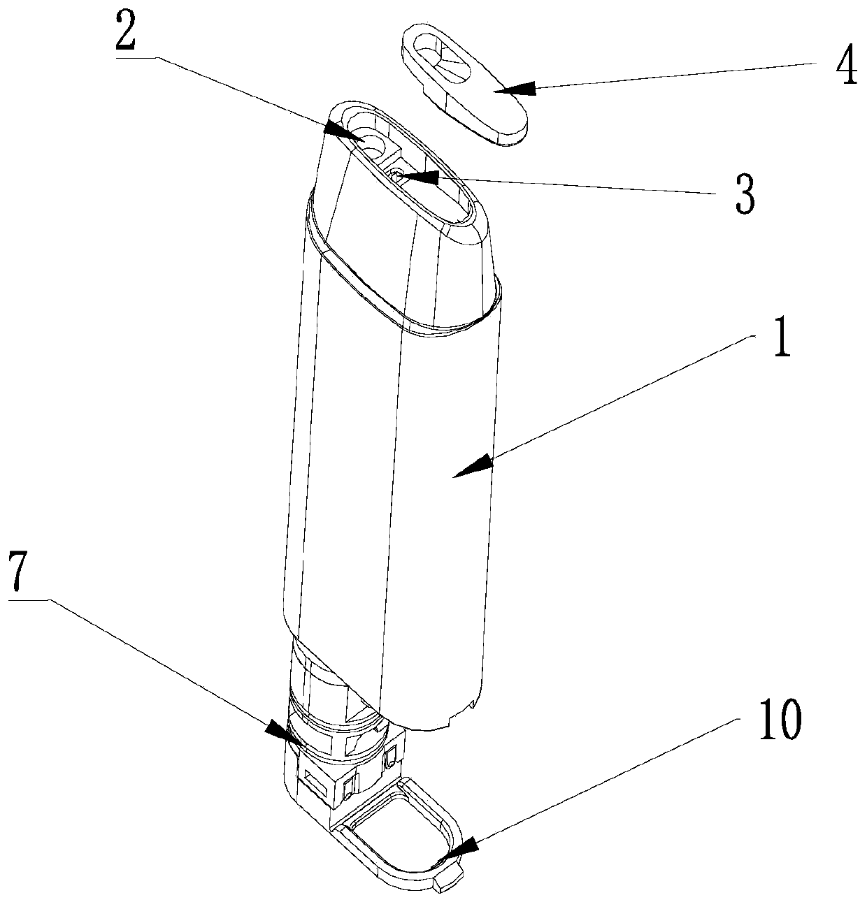 Integrated aerosol generating device