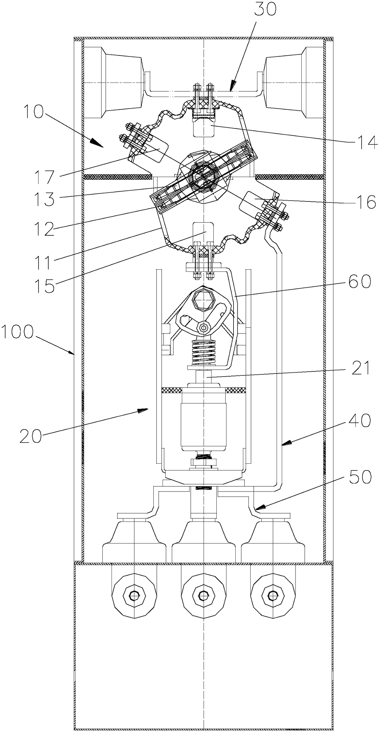 High voltage AC switchgear