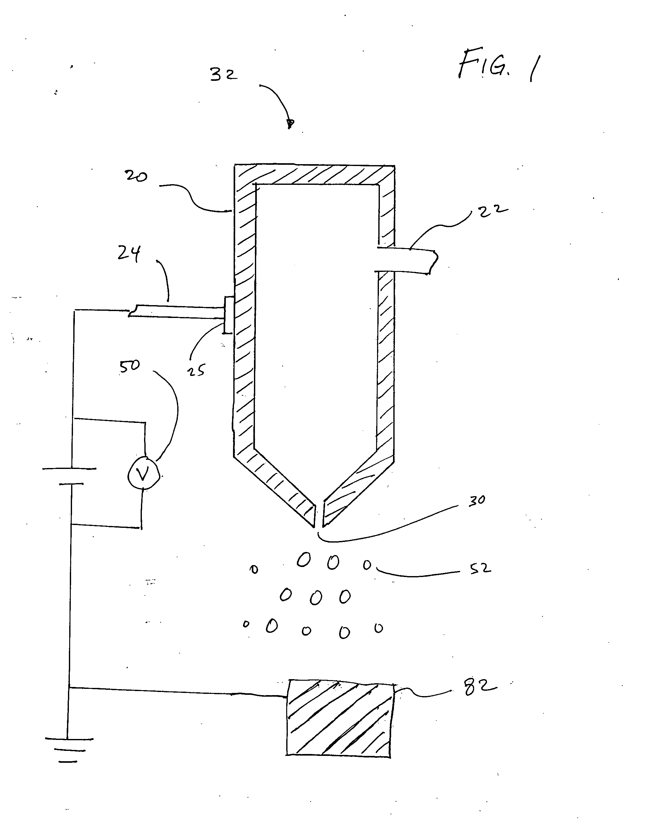 System and method for electrostatic-assisted spray coating of a medical device