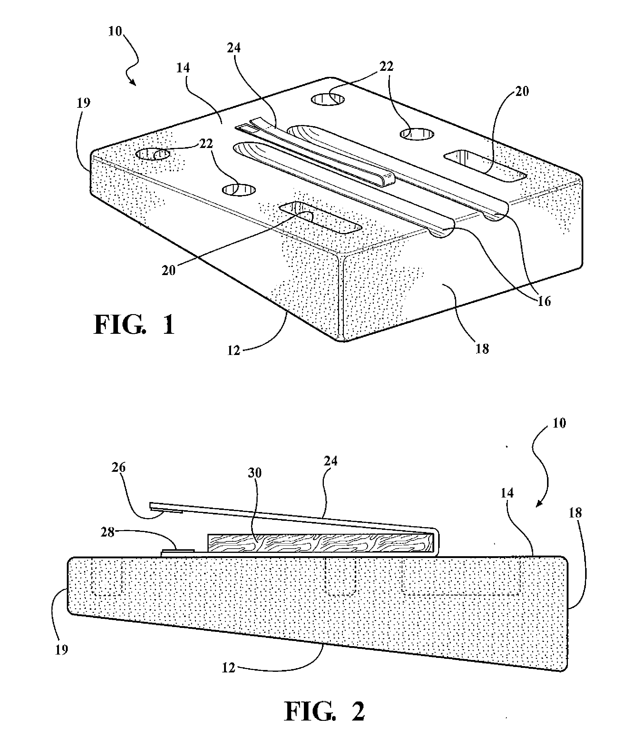 Roofer's cushion bridge combination using same