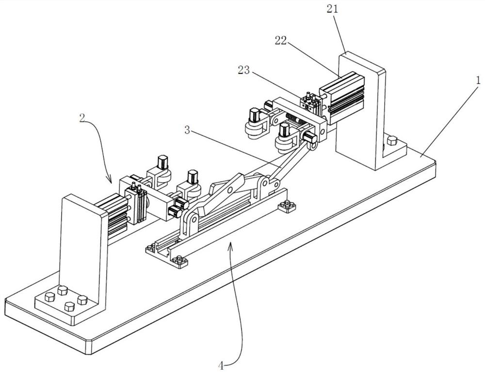 A stamping die waste material discharge mechanism and its stamping die