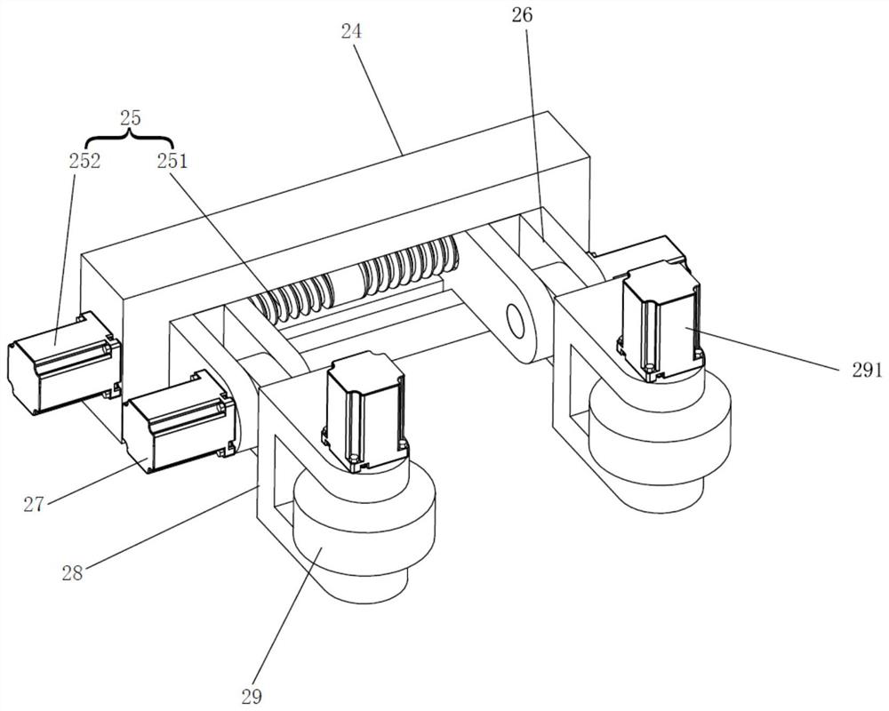 A stamping die waste material discharge mechanism and its stamping die