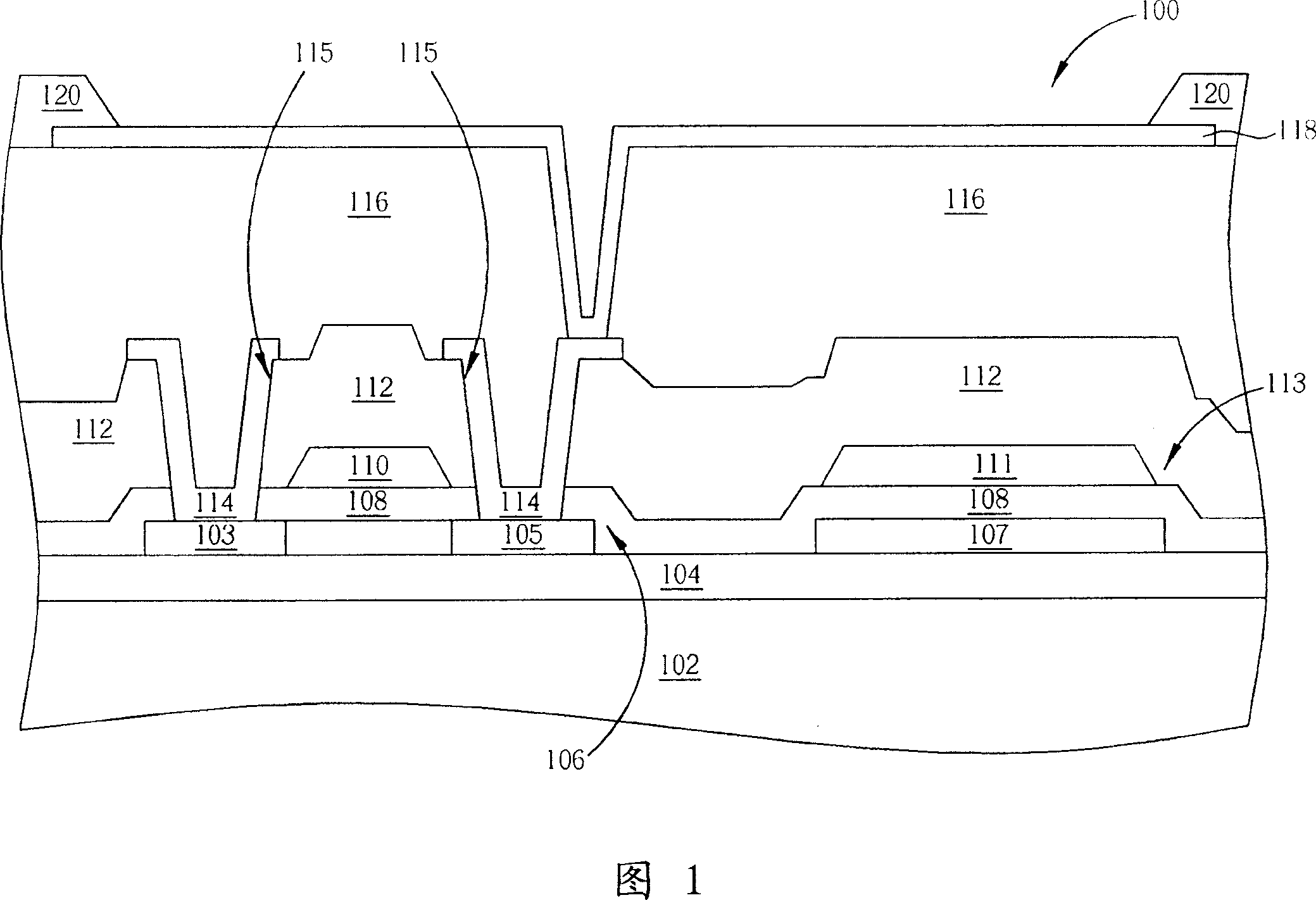 Method for producing active matrix organic LED panel