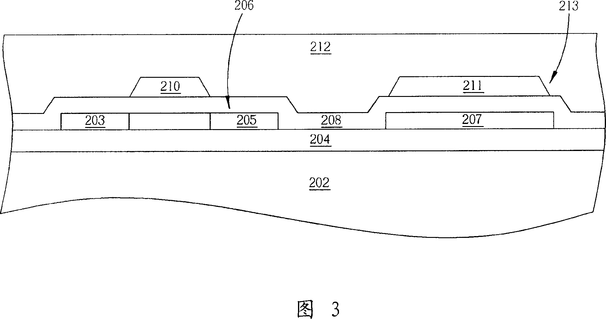 Method for producing active matrix organic LED panel