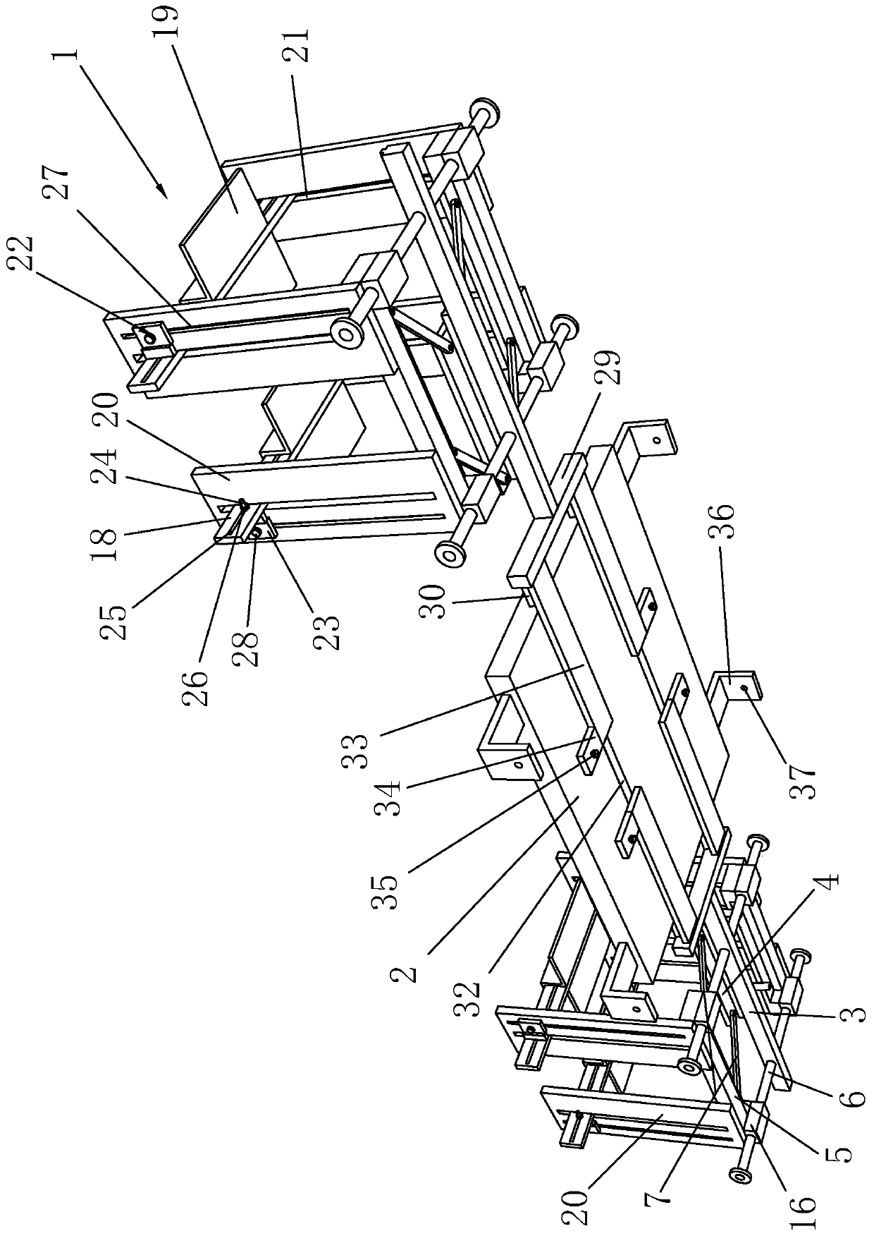 Stabilizing device for air pipe inside integrated stove and method of device