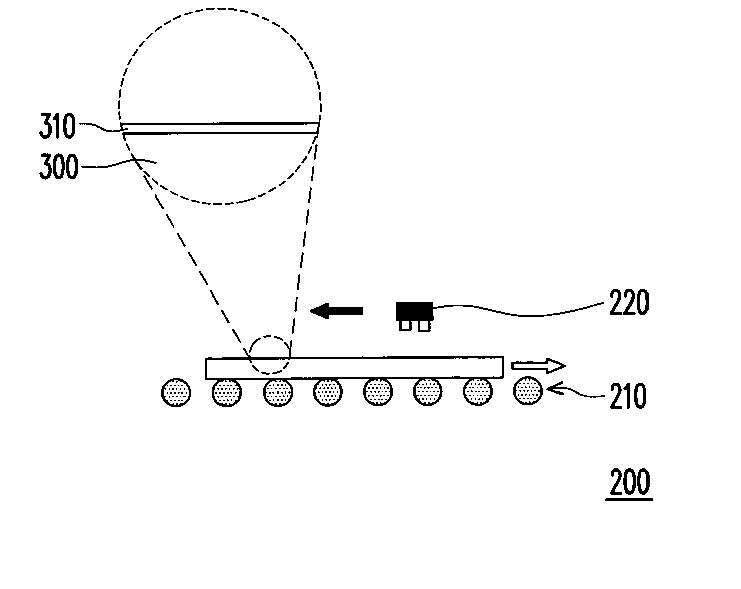 Developing process and apparatus