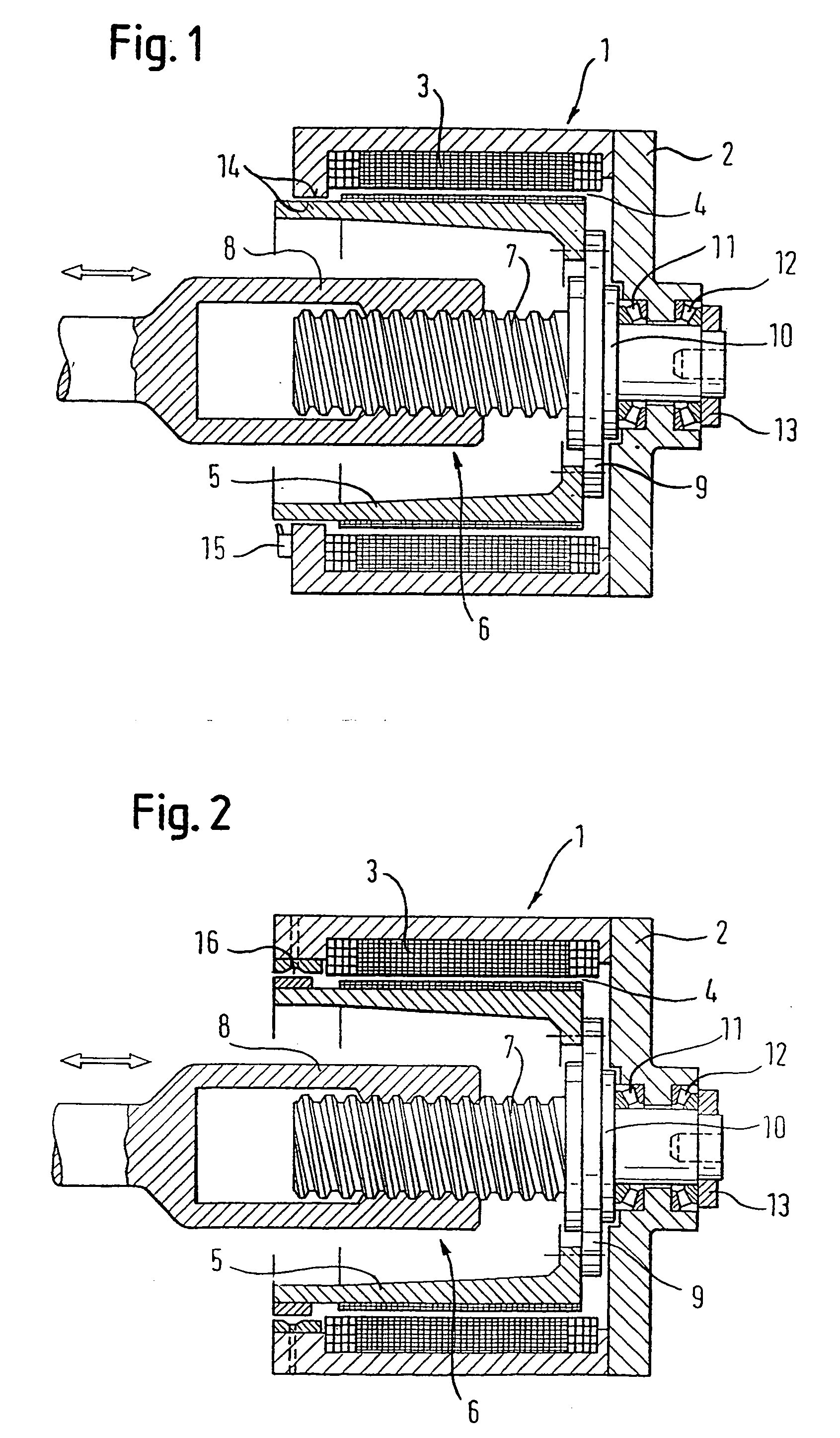 Electromechanical linear drive