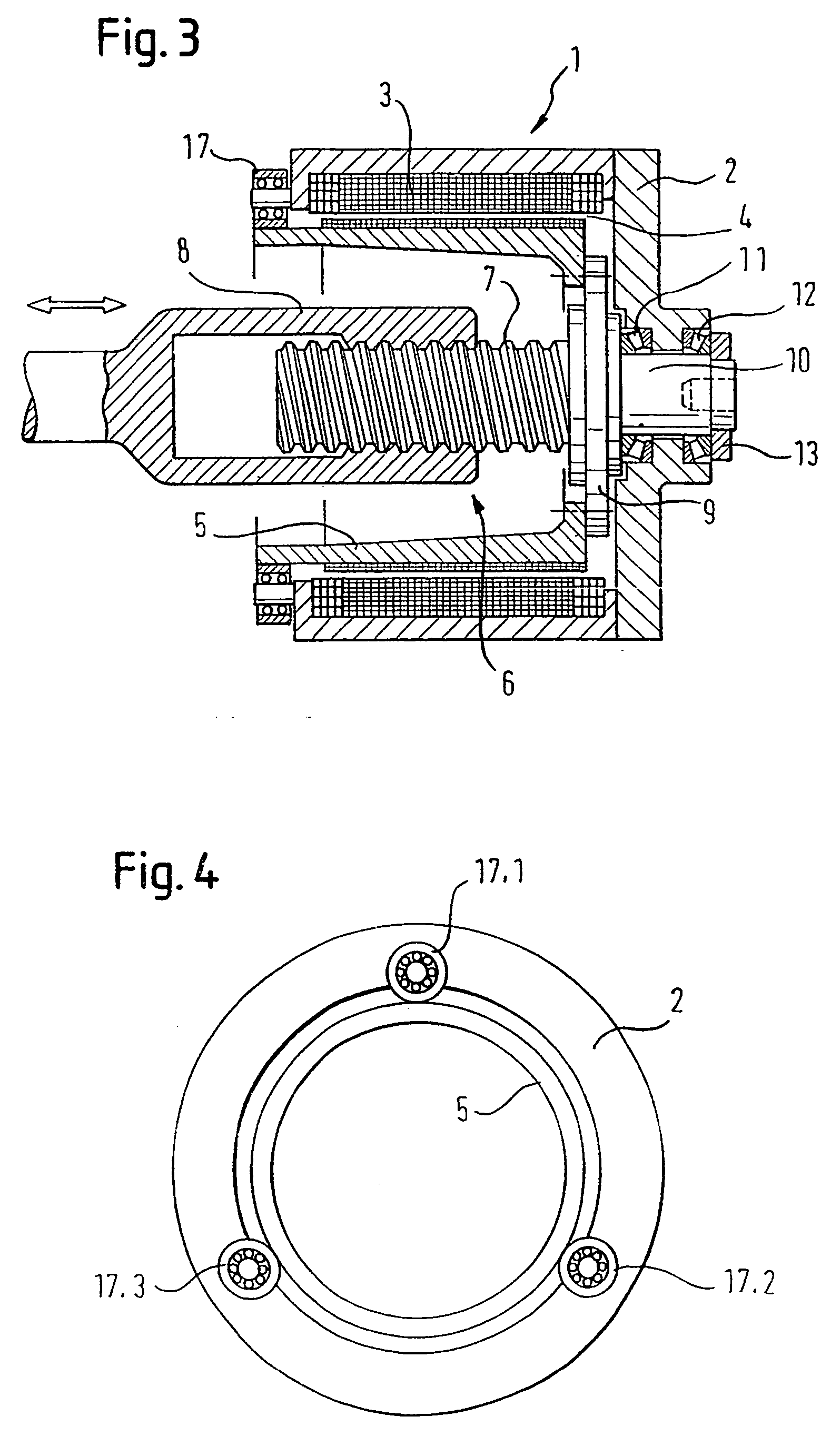 Electromechanical linear drive