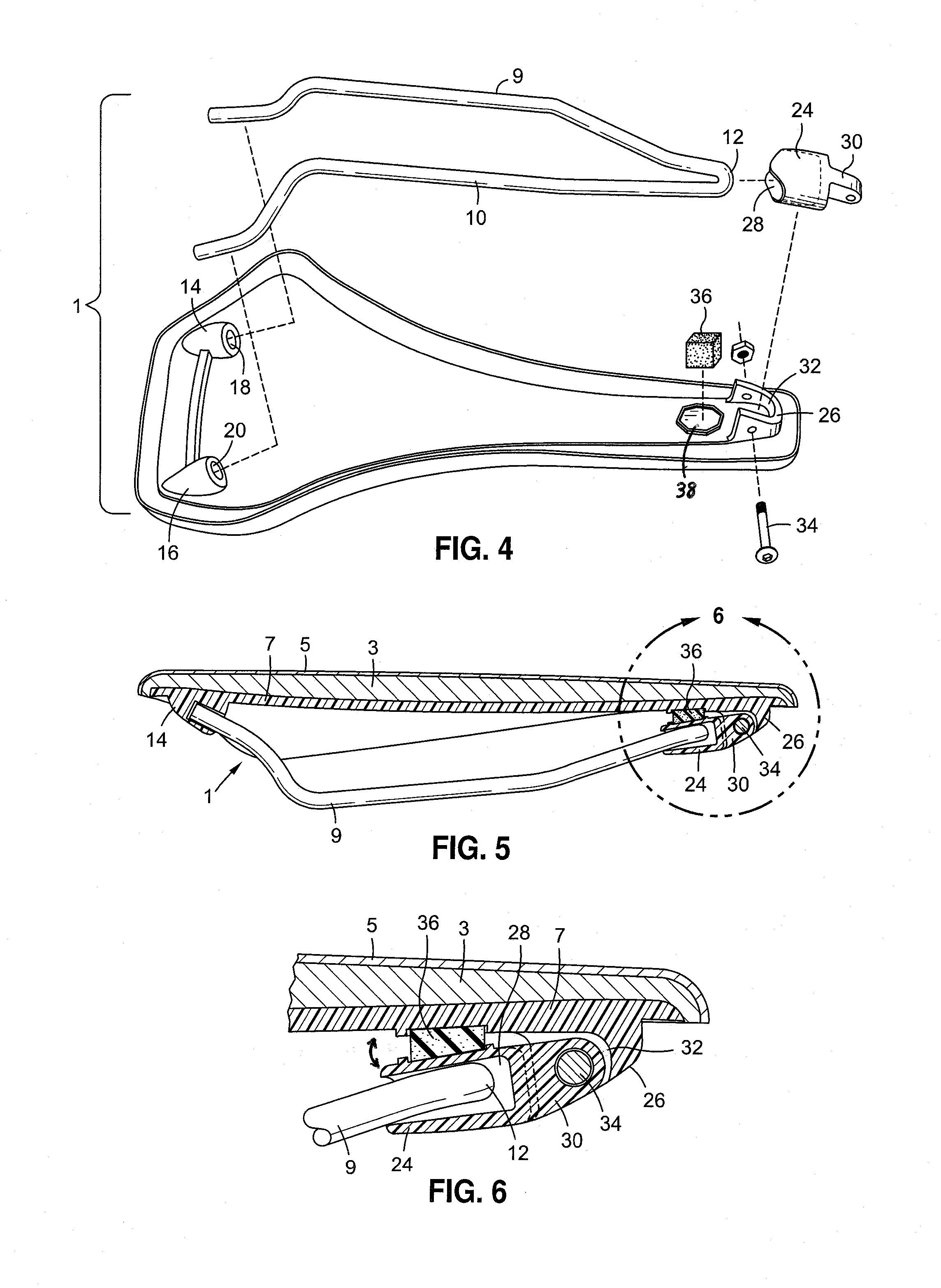 Adjustable flex saddle for a bicycle or a motorcycle