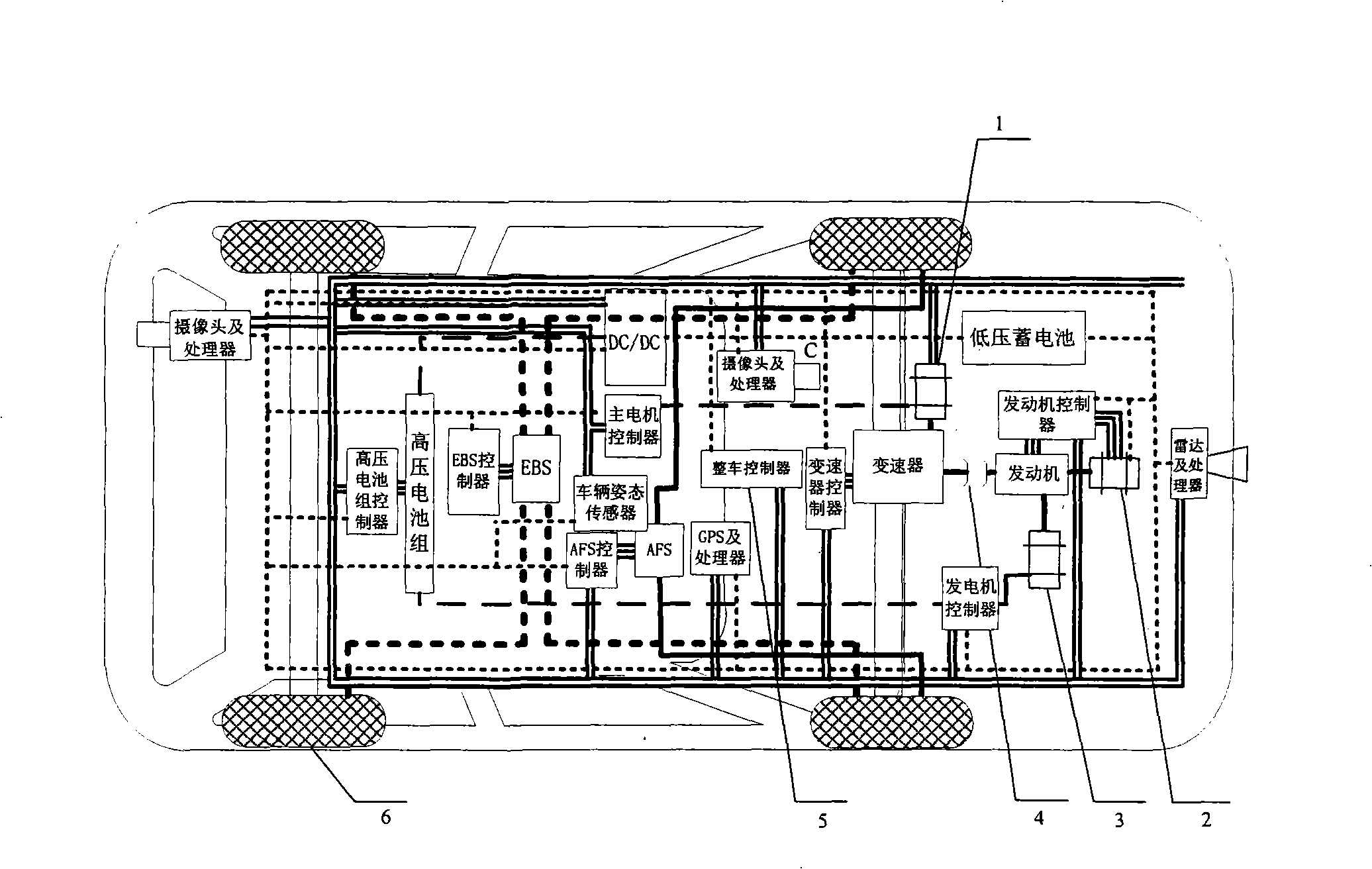 Intelligent environment-friendly type vehicle structure