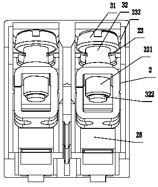 Wiring module for low-voltage electrical appliance and contactor