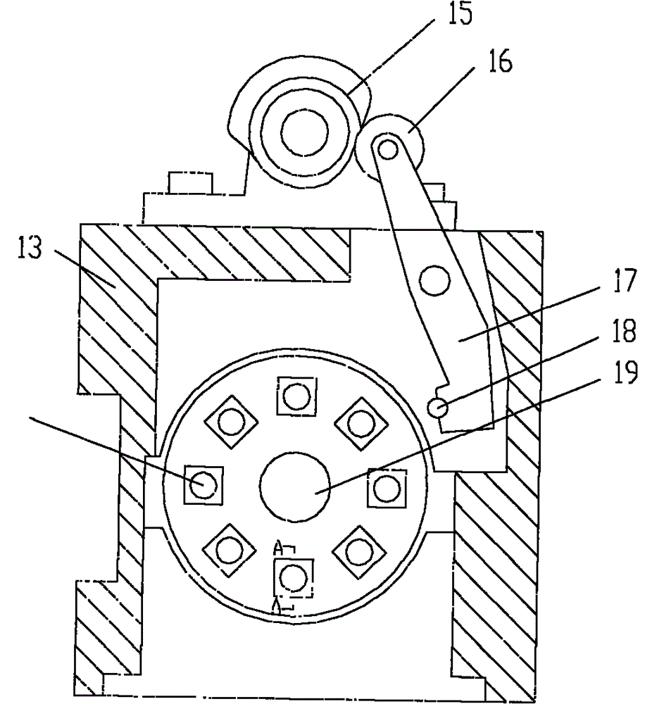 Alignment adjustment method for bolt cold heading machine and mold box positioning mold