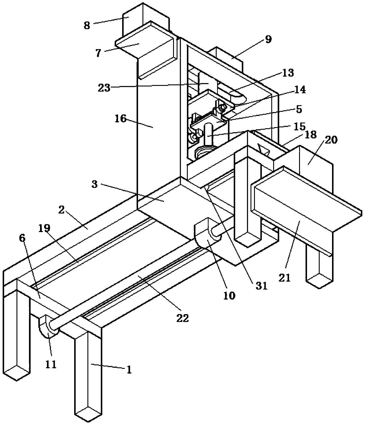 Radiography assisting apparatus suitable for radiography department