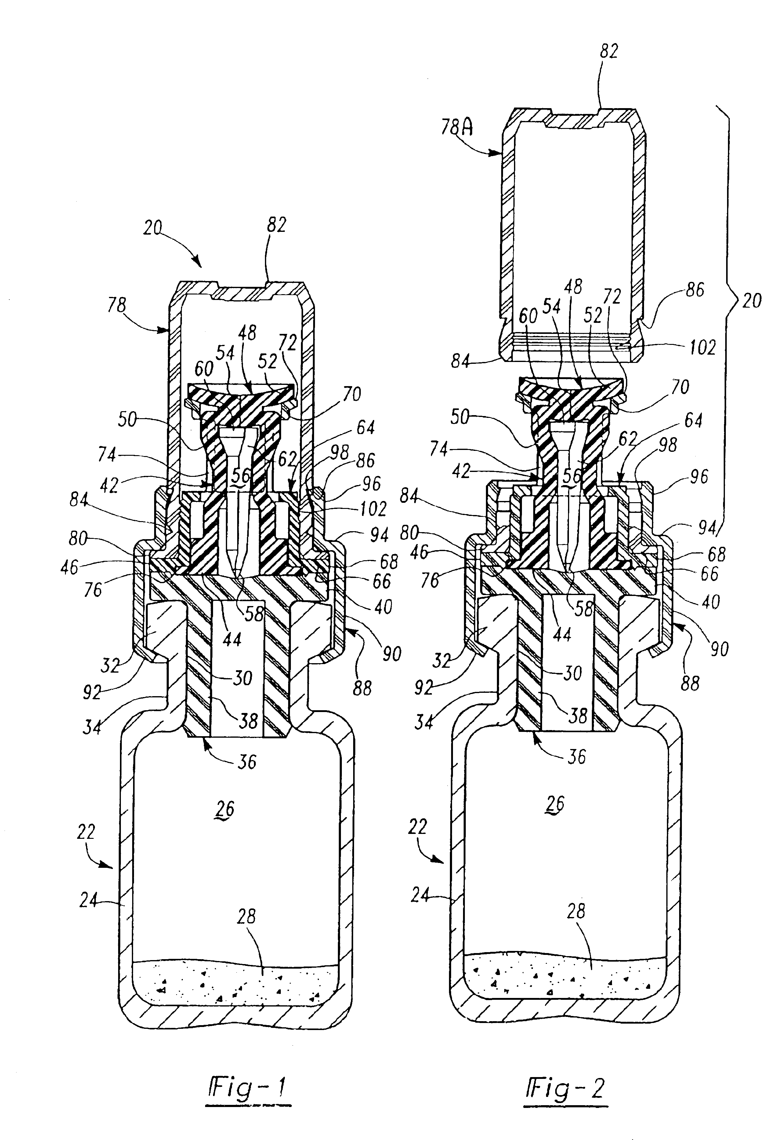 Resealable medical transfer set