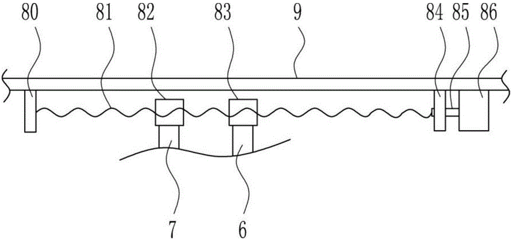 Guide rail lubricating device for maintenance of riveting equipment