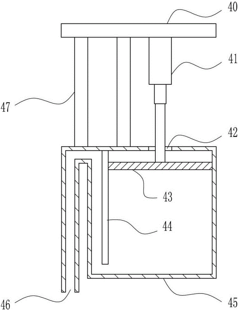 Guide rail lubricating device for maintenance of riveting equipment