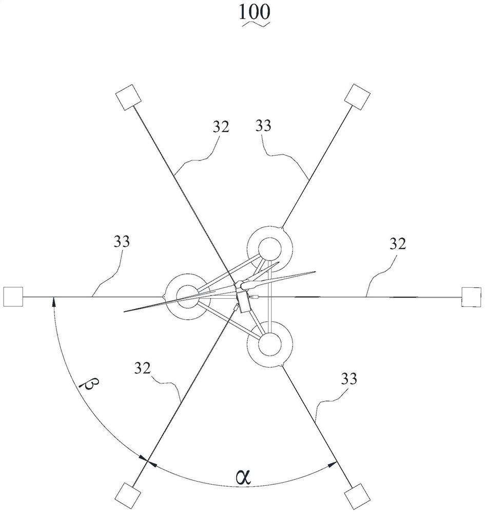 Floating offshore wind driven generator system