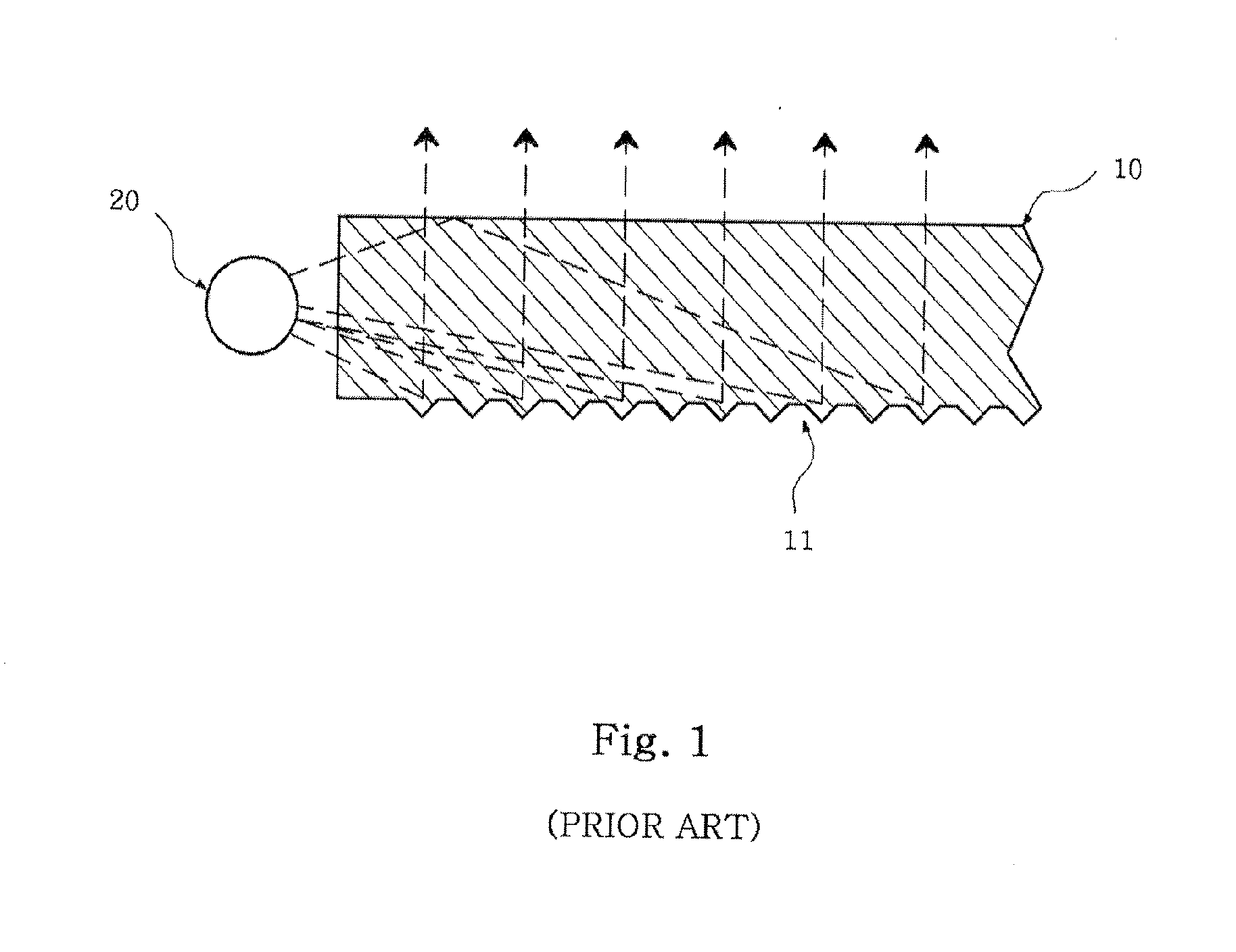 Flexible backlight unit for key of input device