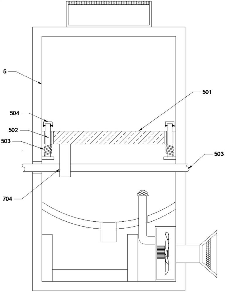 Environment-friendly excrement treatment system for livestock farm