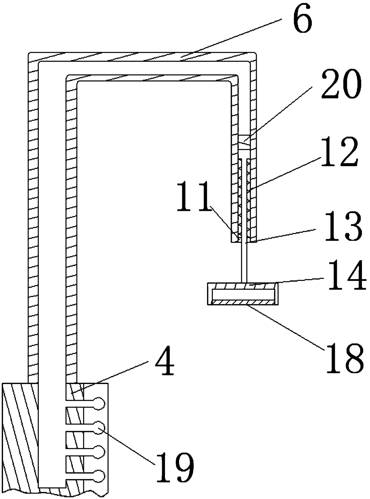 Auxiliary device for medical rehabilitation