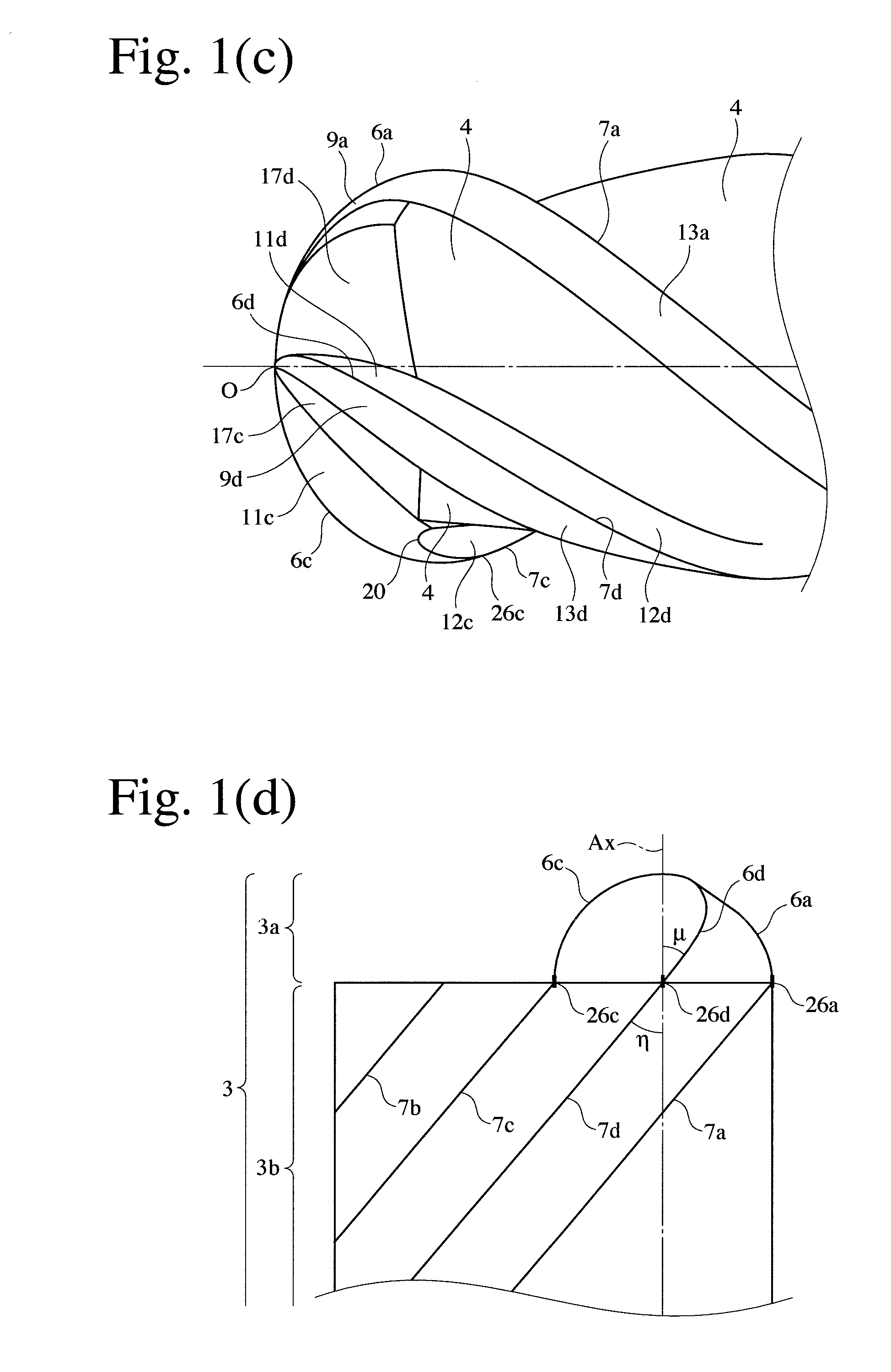 Multi-flute ball end mill