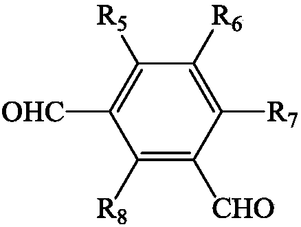 Nanometer palladium catalyst supported by porous polymer containing a Schiff base structure and preparation thereof, and application of nanometer palladium catalyst to coupling reaction for preparation of alkynylamine from halogenoacetylene