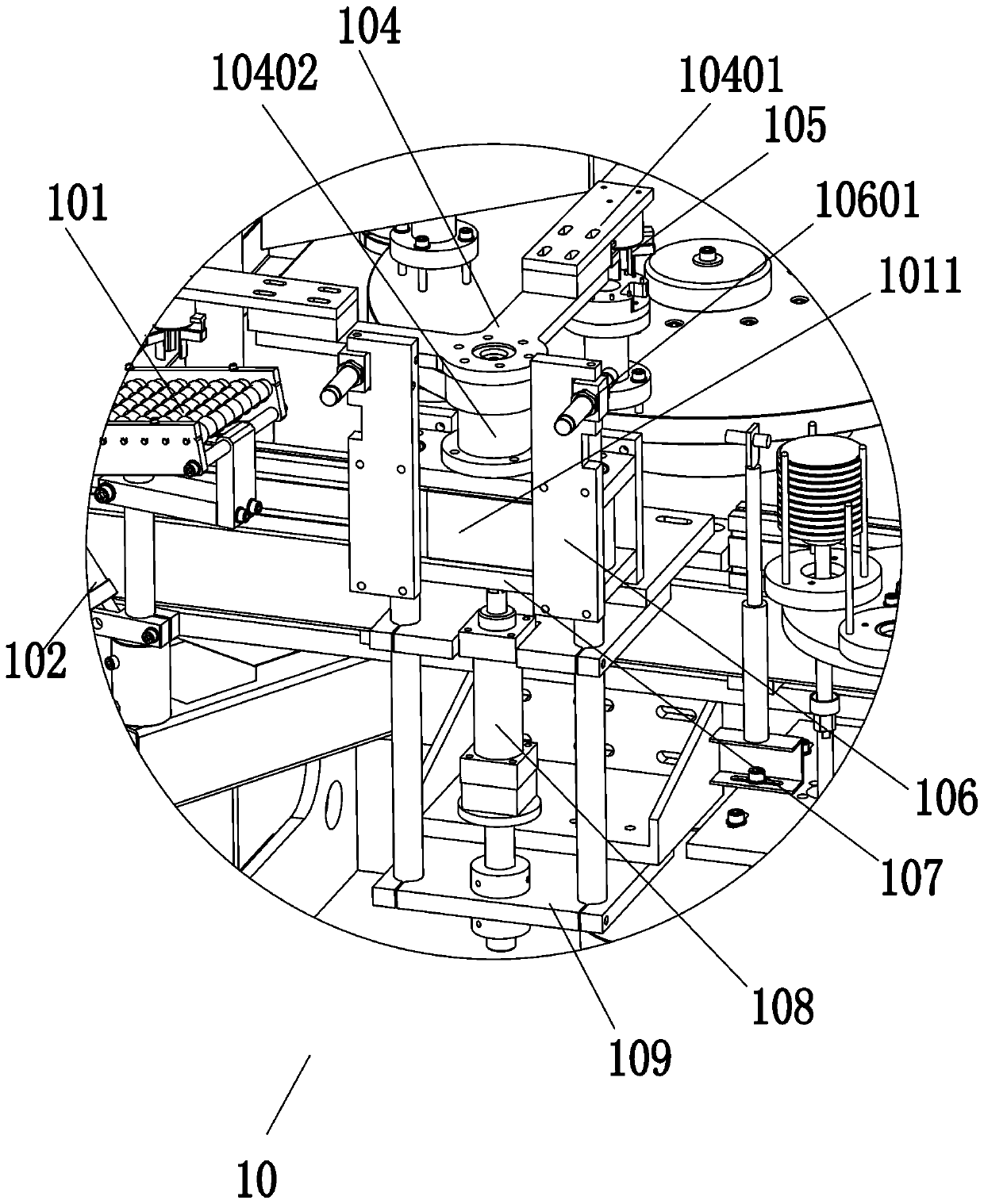 An automatic grinding machine