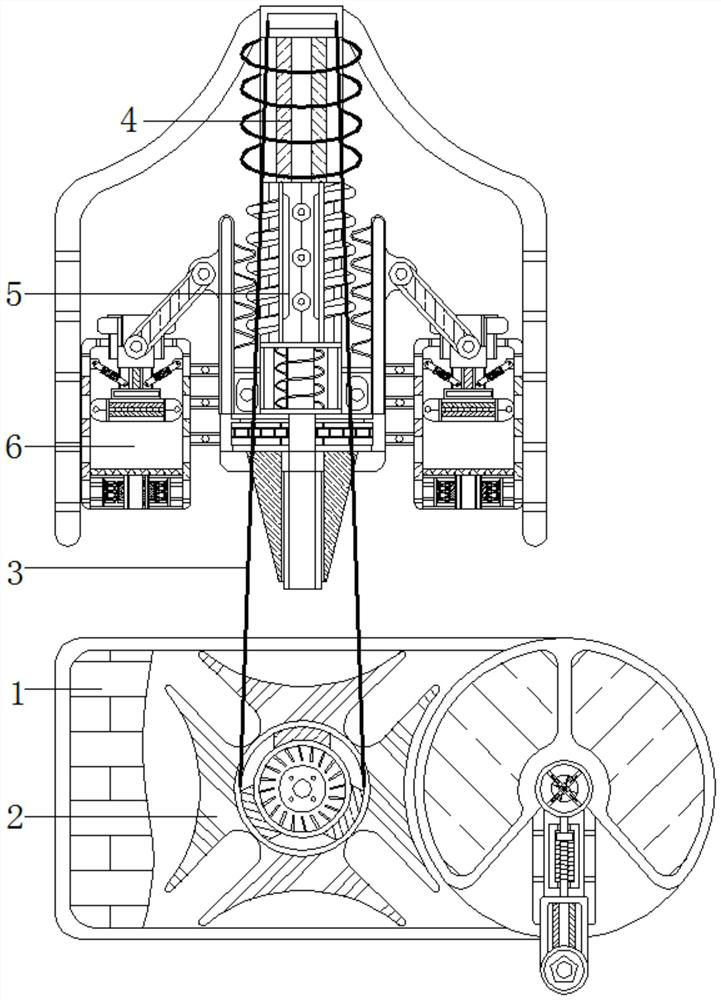 Auxiliary equipment for automatically punching holes at equal intervals and recycling waste materials for leather clothing